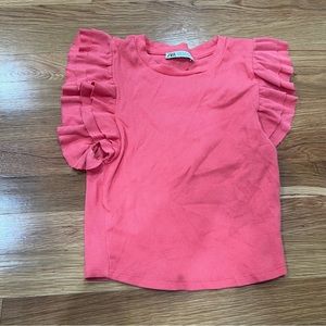 Zara ruffle top